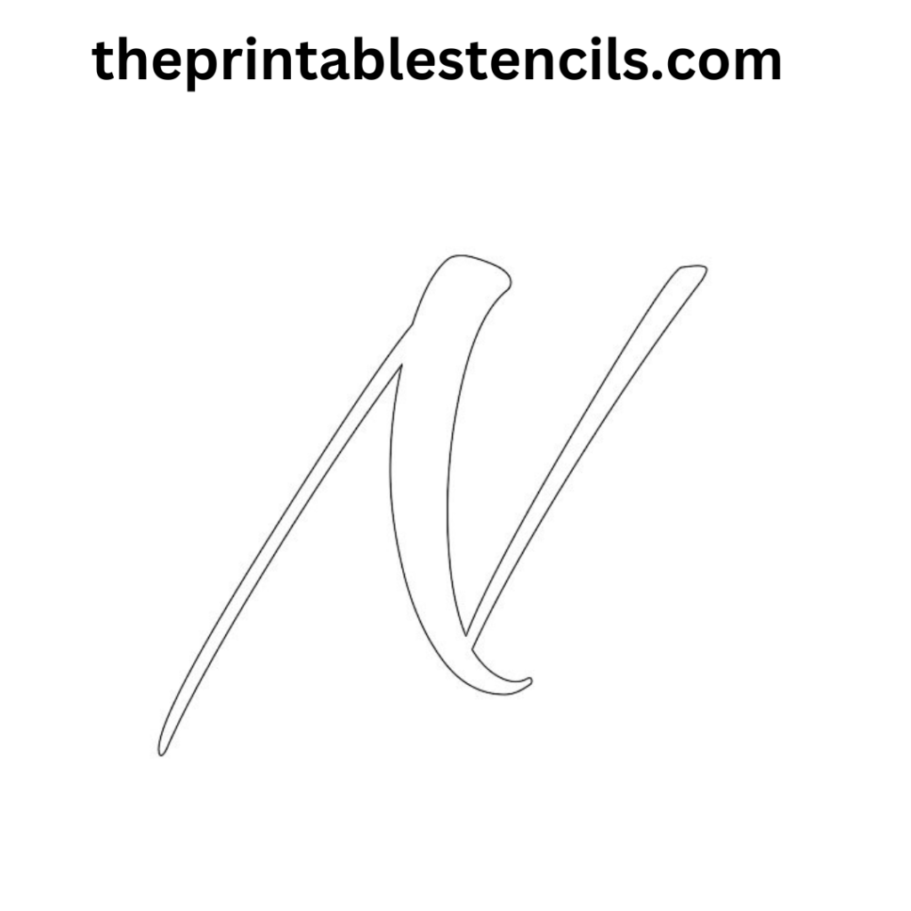 Free Printable Airbrush Letter Stencils