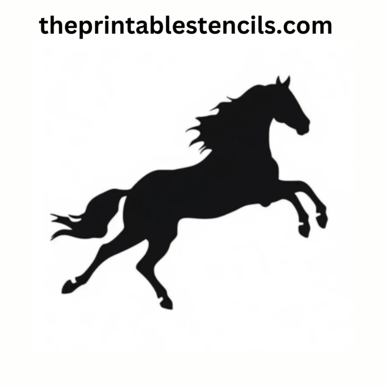 printable-horse-stencils-and-silhouettes