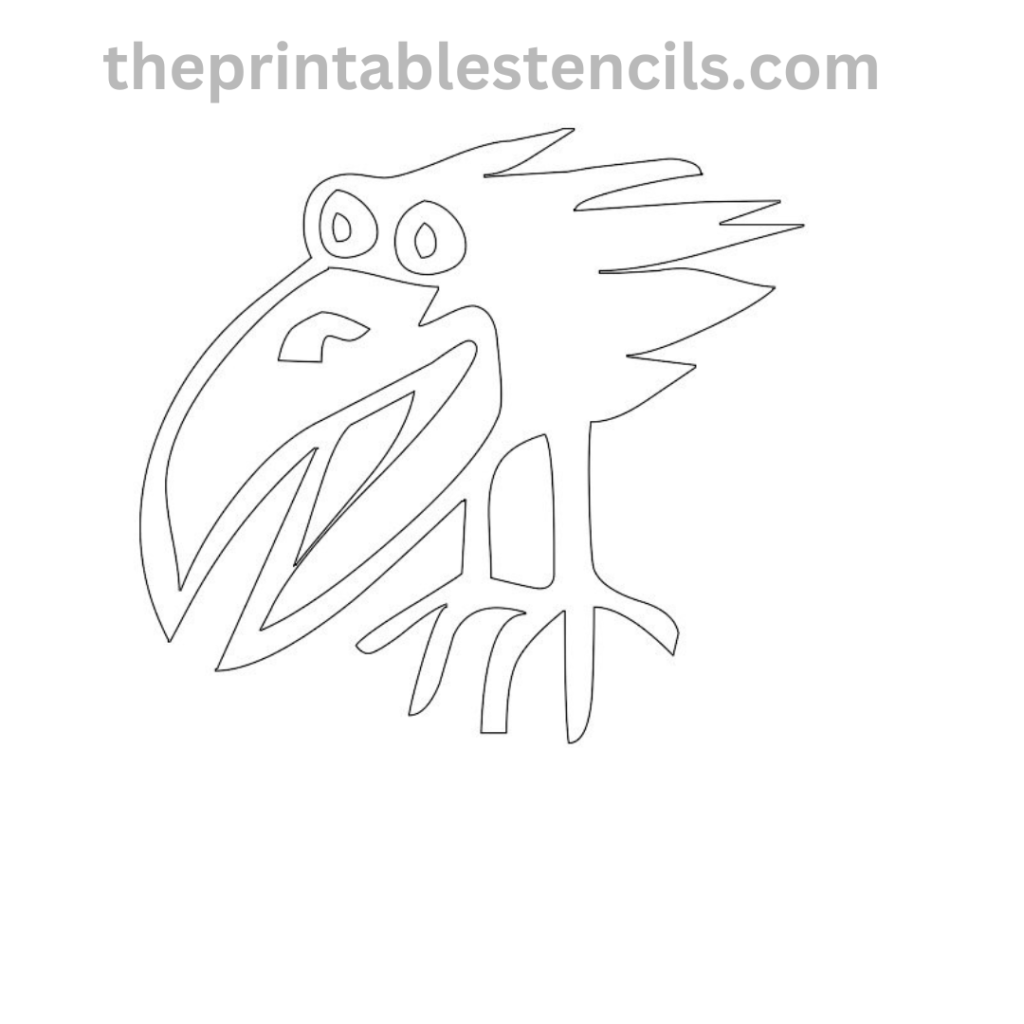 Free Printable Bird Stencils Free Printable Bird Stencils