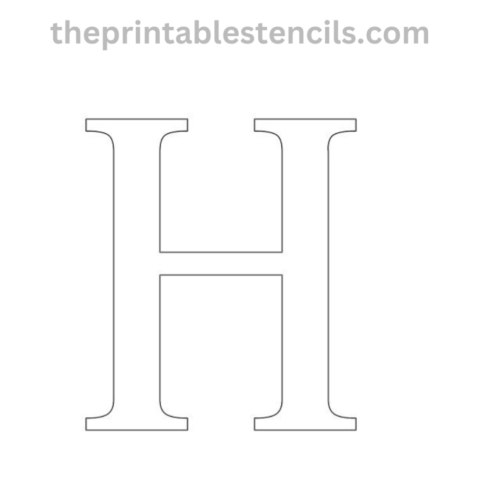 Free Printable Greek Letter Stencils