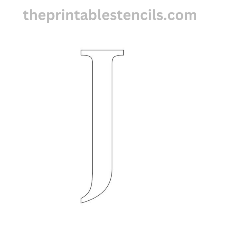 Free Printable Greek Letter Stencils