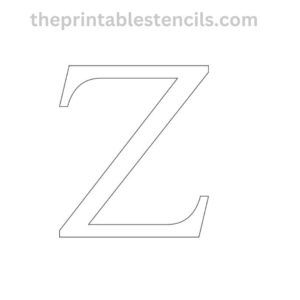 Free Printable Greek Letter Stencils