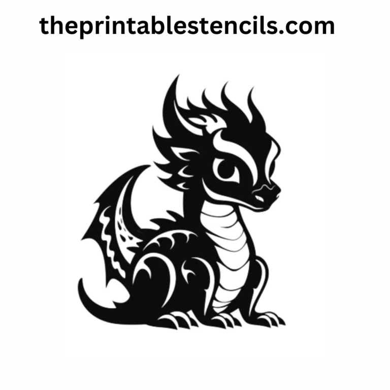 25 Free Printable Dragon Stencils And Silhouettes 25 Free Printable Dragon Stencils And Silhouettes