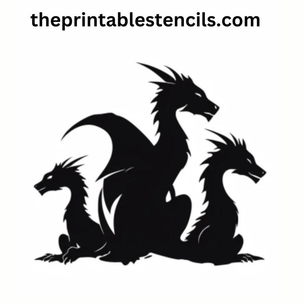 25 Free Printable Dragon Stencils And Silhouettes 25 Free Printable Dragon Stencils And Silhouettes
