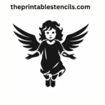 22 Free Printable Angel Stencils