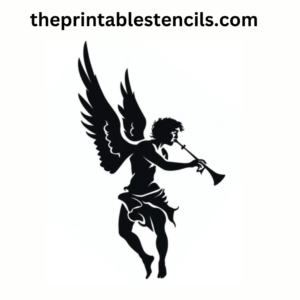 22 Free Printable Angel Stencils