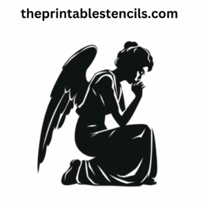 22 Free Printable Angel Stencils