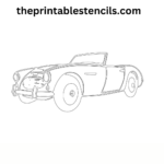 Free Printable Classic Car Stencils