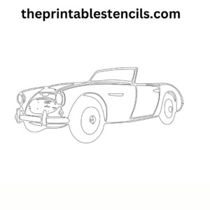 Free Printable Classic Car Stencils