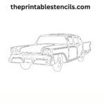 Free Printable Classic Car Stencils