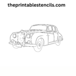 Free Printable Classic Car Stencils