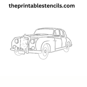 Free Printable Classic Car Stencils
