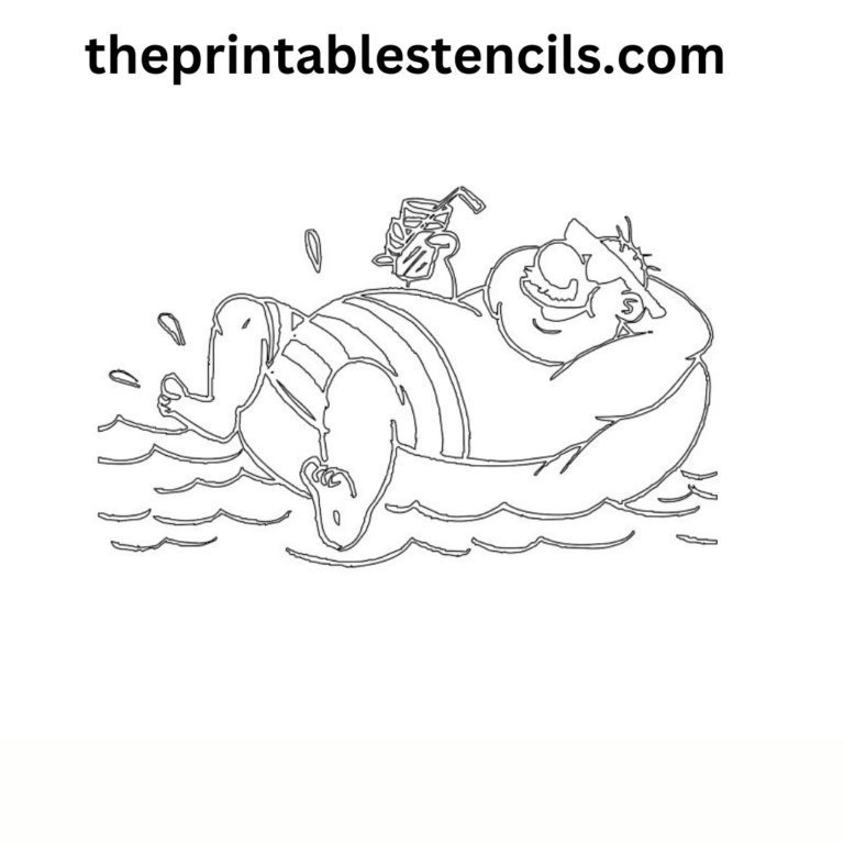 26 Free Printable Beach Themed Stencils