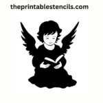 22 Free Printable Angel Stencils