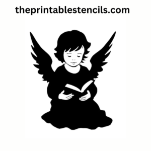 22 Free Printable Angel Stencils