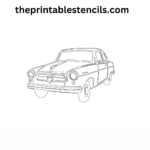 Free Printable Classic Car Stencils