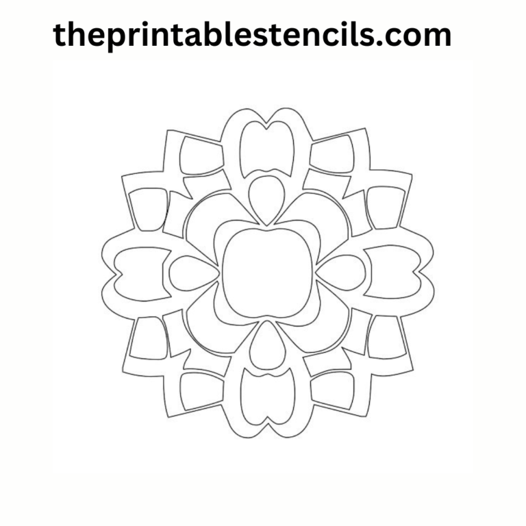 24 Free Printable Damask Stencil Patterns