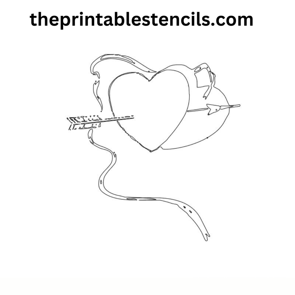 Printable Heart Stencils