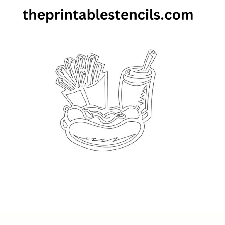 23 Free Printable Food Stencils