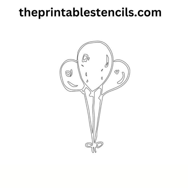 Free Printable Happy Birthday Stencils