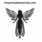 22 Free Printable Angel Stencils