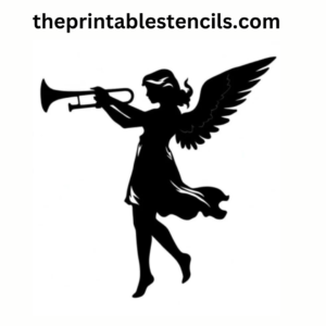 22 Free Printable Angel Stencils