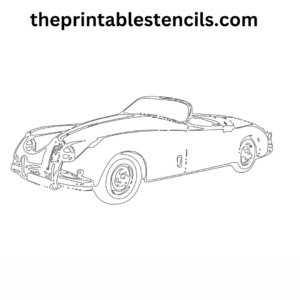 Free Printable Classic Car Stencils