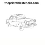 Free Printable Classic Car Stencils