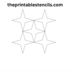 20 Free Printable Geometric Pattern Stencils