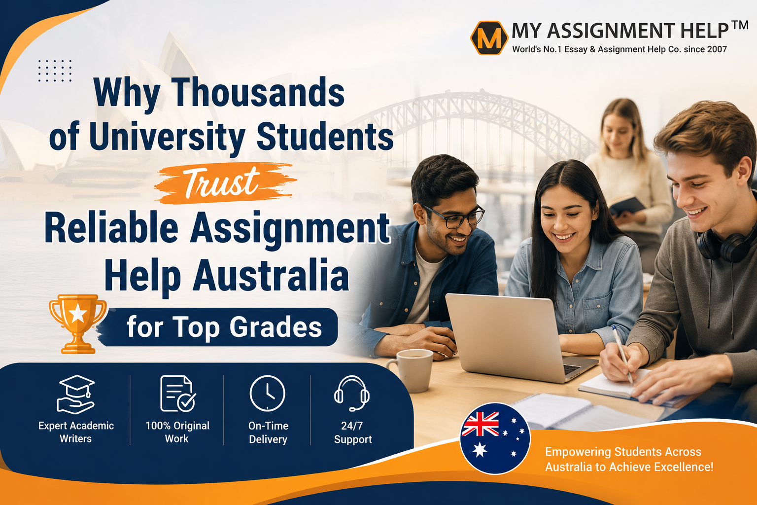 Why Thousands of Aussie Students Trust Assignment Help Services